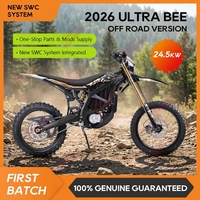 Surron Ultra Bee pour la conduite longue distance, vitesse stable de 95 km/h, plusieurs modes de puissance, motocross électrique tout-terrain professionnel pour adultes