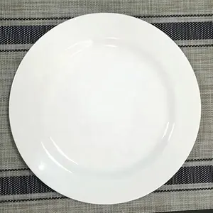 Melamine Plate White Plate Melamine Bulk White Dinner Plate For Wedding