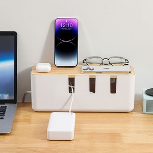 Plastic <b>Routers</b> Log Storage Box Wood Collection Power Cord Organizer Sitting Room <b>Wire</b> and Cable for Household - Product Image 6
