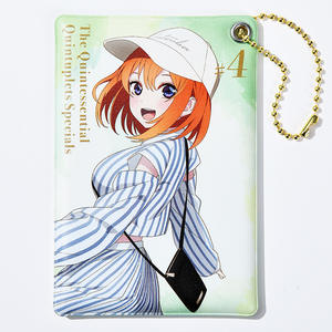 Porta Tarjetas de PVC de Alta Calidad con Logotipo Personalizado, Estilo Japonés, Tendencia de Moda, con Llavero - Product Image 2