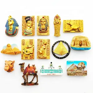 3D custom Egypt national souvenir personalized refrigerator magnets