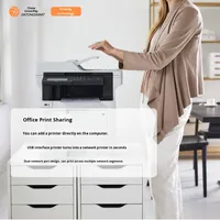 Servidor de Impresión en Red NP336 con Impresión desde Teléfono Móvil, Impresora con Interfaces WiFi, USB 2.0 y Ethernet, Dispositivo para Compartir Impresión en Red