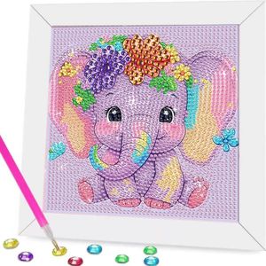 ชุดภาพ5D ติดเพชรแบบทำมือของขวัญสุดสร้างสรรค์สำหรับเด็กและพ่อแม่ทำโมเสคลำหรับเด็ก - Product Image 2