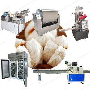 Automatische Chinese Baozi Making Machine Momos Gebakken Machine