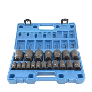 Juego de Herramientas de llave mecánica de trinquete, juego de enchufes neumáticas, <span class=keywords><strong>2021</strong></span> ", 19 Uds., 1/2 - Product Image 1