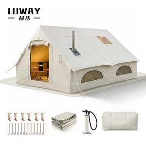 เต็นท์ LUWAY หรูหรา กันน้ำ พกพาสะดวก เต็นท์เป่าลมสำหรับครอบครัว 6-10 คน เต็นท์สำหรับ 4 ฤดู - Product Image 1