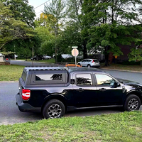 Cubierta de Acero al Manganeso para Camioneta con Ventana Lateral para Ford Maverick 2019-2026 Doble Cabina, Impermeable y con Cerradura