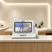 Neuer Tragbarer Kabelloser WiFi-KI-Hautanalysator mit Kopfhaut- und Haaranalyse, Gesichts- und Körper-Dermaskop-Gerät für den Heimgebrauch
