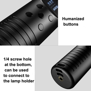 Bâton lumineux de remplissage LED RVB animé 4000mAh batterie 3000K-6000K Temp pour équipement de diffusion en direct d'anniversaire de club de <span class=keywords><strong>cocktail</strong></span> - Product Image 3