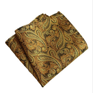 Elegante pañuelo de bolsillo cuadrado personalizado en caja de regalo pañuelo de muselina de lujo algodón Einstecktuch Panoletas - Product Image 4