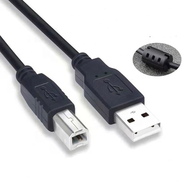 USB print cable 2.0 Printer Data cable Black USB square printer cable.....