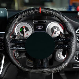 Accessoires de voiture modifiés, ensemble de couvre-volant, commande universelle du volant pour Mercedes-Benz A220 - Product Image 5
