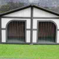 Eenvoudige Montage Metgezel Wonen Dubbele Hondendeur Kennel Metgezel Wonen