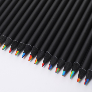 Nghệ Thuật Vẽ 7 màu đen Cầu Vồng Gỗ Màu bút chì - Product Image 5