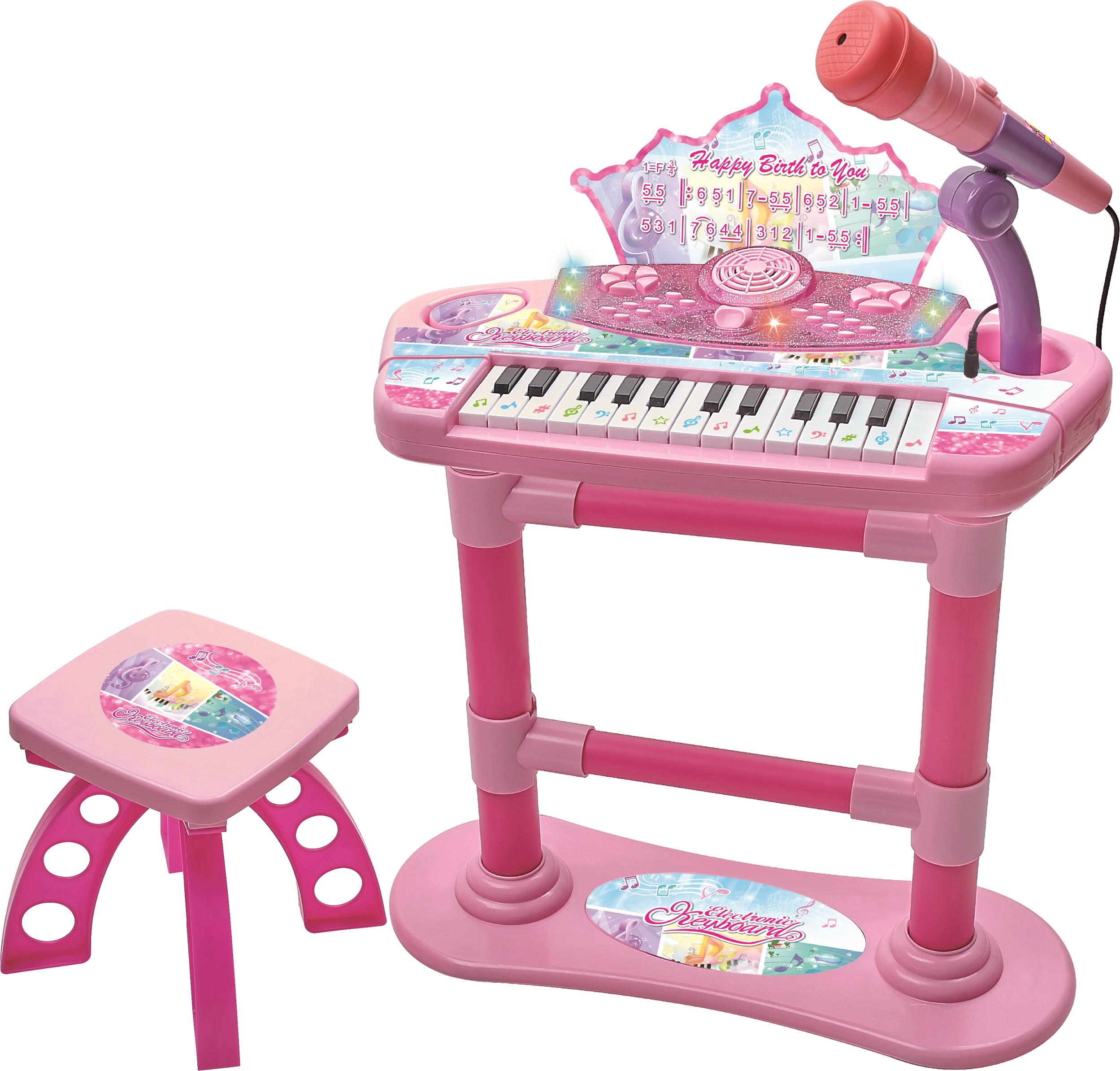 Музыкальный инструмент, игрушка для детей, клавиатура пианино, электронный орган