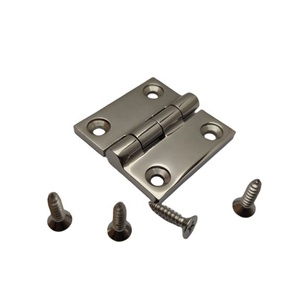 Bisagra de acero inoxidable 316 para embarcaciones, 38x38mm (1.5 pulgadas x 1.5 pulgadas), bisagras de cubierta, accesorios de ferretería para barcos, yates y embarcaciones. - Product Image 5