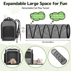 Sac à dos de transport pour animaux de <span class=keywords><strong>compagnie</strong></span> personnalisé Sac à roulettes pour animaux de <span class=keywords><strong>compagnie</strong></span> approuvé par la <span class=keywords><strong>compagnie</strong></span> aérienne Respirant détachable Sac de transport pour animaux de <span class=keywords><strong>compagnie</strong></span> - Product Image 2