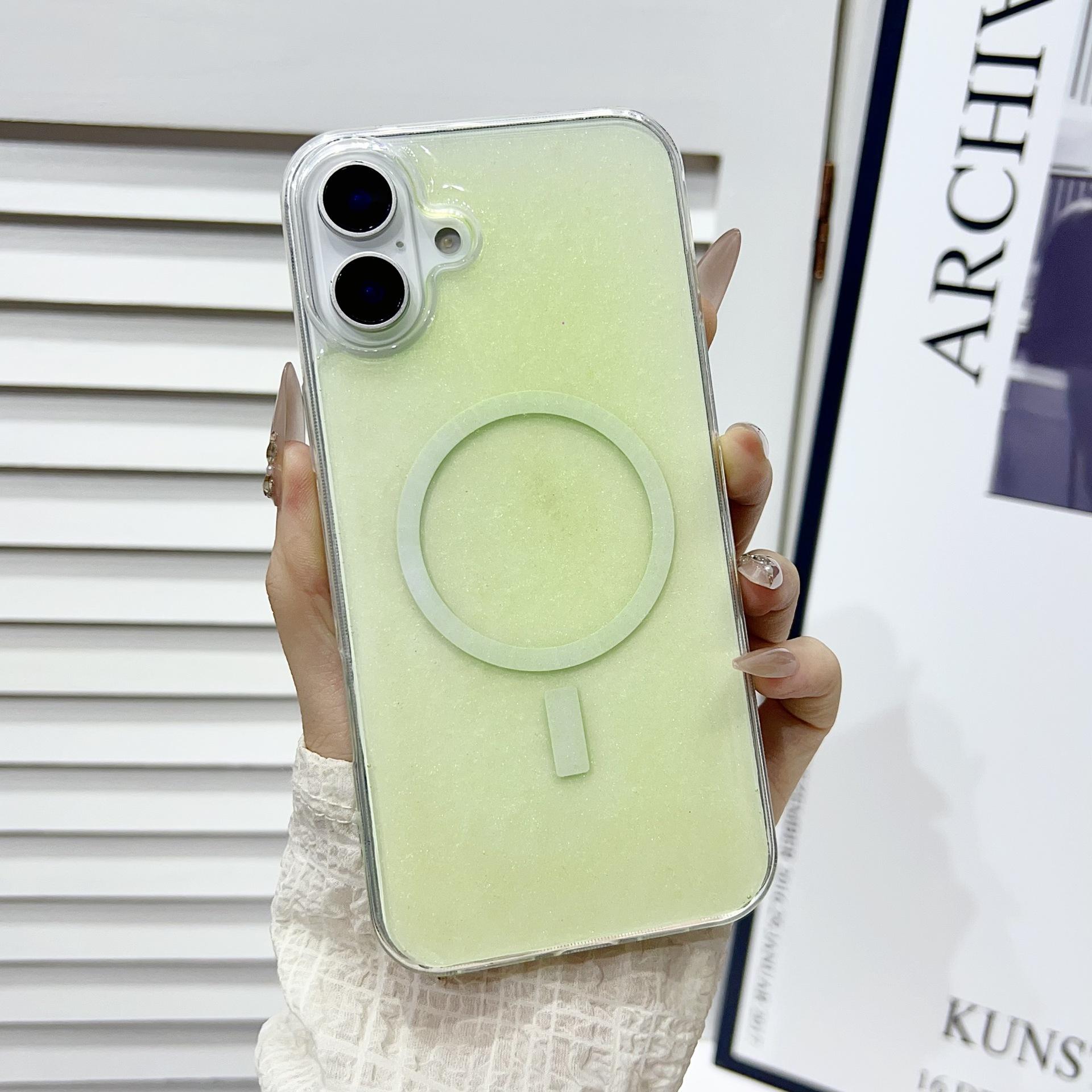 Vert transparent magnétique