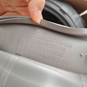 ไดอะแฟรมประตูเครื่องซักผ้า DC64-03197A018 แหวนซีล TPE อุปกรณ์เสริมเครื่องซักผ้าฝาหน้า - Product Image 1