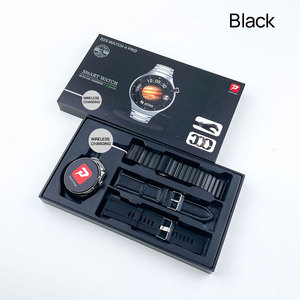 Commercio all'ingrosso della fabbrica D25 orologio <span class=keywords><strong>4</strong></span> <span class=keywords><strong>Pro</strong></span> Smartwatch vendita a caldo con 3 cinturini in Silicone resistente all'acqua IP67 chiamata senza fili - Product Image 2