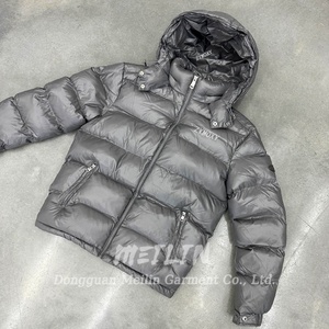 Veste d'hiver rembourrée à fermeture éclair personnalisée de haute qualité pour hommes et femmes - Product Image 4