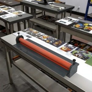 ZEQUAN LBS750MM A3 <span class=keywords><strong>Plastifieuse</strong></span> à froid industrielle pour feuilles de vinyle et photos, machines de plastification de films plastiques spéciaux - Product Image 6