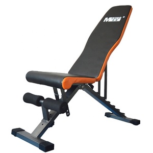 Banc de gymnastique à domicile à inclinaison réglable, banc de siège d'haltères à vendre, corps de <span class=keywords><strong>Fitness</strong></span> en cuir métal OEM acier Style salon - Product Image 1