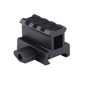 Soporte Elevador Táctico de 3 Ranuras de 20mm a 20mm con Tuerca QD, Acabado Anodizado Negro, Accesorios de Caza y Tiro, Equipo para Exteriores, Personalizado de Fábrica - Product Image 3