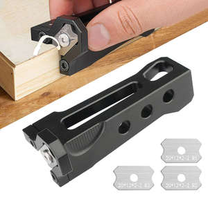Outil de finition manuel pour le travail du bois, durable, en alliage d'aluminium, pour le bricolage industriel, rabot à main, outil de coupe, <span class=keywords><strong>grattoir</strong></span>, outil de bordure, OEM - Product Image 1