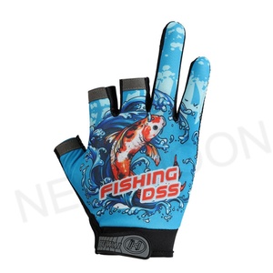 Gants de pêche antidérapants et anti-UV, nouveau design pour sports de plein air, unisexe, personnalisables, pour enfants - Product Image 6