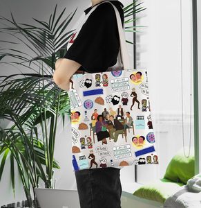 Bolsa de tela inspirada en el programa de televisión 'I am a Exceptional Narcissist', merchandising de la comunidad, regalo inspirado en 'T&A in the Morning' (Bolsa 'T&A Morning') - Product Image 2