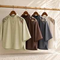 Robe pour femme à col en V croisé, élégante et décontractée, style mixte