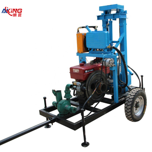 120 소형 바퀴 디젤 엔진 힘 드릴링 리그 - Product Image 4