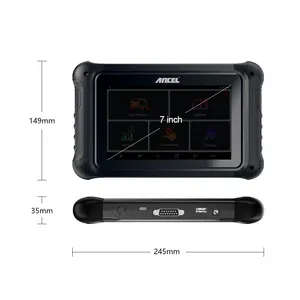 ANCEL DP500 Cluster Calibriação Profissional EEPROM Chip Leia 11 Reset OBD2 Ferramentas de Diagnóstico Key Programming Imobilizador