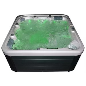 Baignoire spa extérieure Jacuzzier avec bain à remous d'hydrothérapie pour 5 personnes Massage de luxe pour villa - Product Image 3