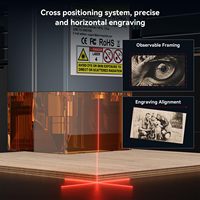 ATOMSTACK A20 PRO V2 Graveur laser 24000mW Découpeur laser 0.08mm Machine de gravure laser pour bois métal acrylique foncé verre caoutchouc