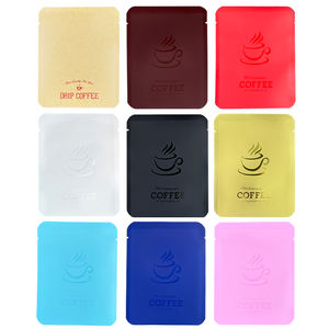 Sacchetti per Caffè con Sigillatura a Caldo su <span class=keywords><strong>3</strong></span> Lati, Buste in Plastica per Caffè a Goccia, Piccole Buste Mylar per Tè e Caffè - Product Image 5