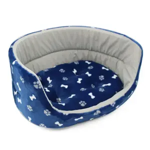 Plush Dog Kennel Washable Pets Bed Soft Cotton Mats Sofa Dog House For Small Large Dog