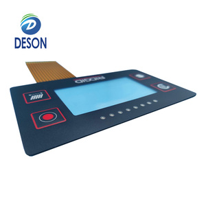 Deson مخصص <span class=keywords><strong>FPC</strong></span> التحكم الكهربائي باللمس غشاء بلاستيكي شاشة التبديل ملصق مرنة طباعة الشاشة الدائرة - Product Image 4