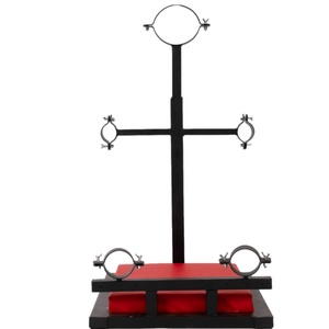 Menottes pour fétichistes du pied, accessoires anormaux pour esclaves, dispositif de retenue fixe, punition, rack à genoux, jouets sexuels pour femmes, meubles sexuels - Product Image 2