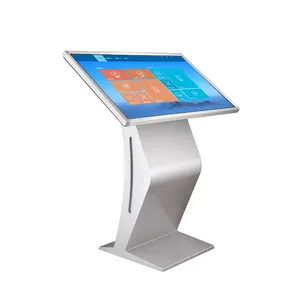Fabriek Directe Prijs Indoor 40 Inch Verkoper Reclame Bestelling Informatie Touchscreen Self Service Kiosk