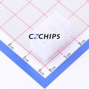 HC-5557-2*4A Wire-to-Board Pin Header Through hole Component (THT),P=4.2mm Connector 2x4P 4.2mm Through Hole Mini-Fit (MX 4.2) - Product Image 1