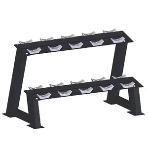 Gym Power Small 2 Tier 5 pares de mancuernas para uso doméstico