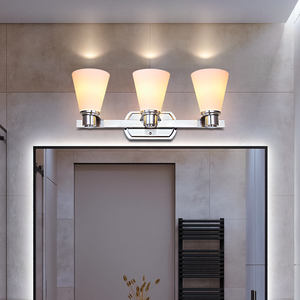 Modern Stainless Steel E26 LED <b>Wall</b> Lamp Waterproof IP44 Contemporary Home <b>Lighting</b> for Living Room - Product Image 2