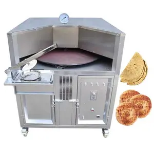 Automatische Platte Elektrische Tandoori India Lavash Pita Bak Naan Broodbakmachine Ronde Oven