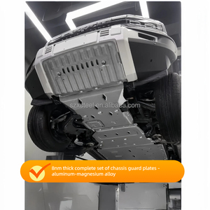 Para Equation Leopard 5, piezas de rendimiento, placa protectora de chasis inferior, placa protectora de máquina de modificación de armadura de tanque de agua delantero - Product Image 4
