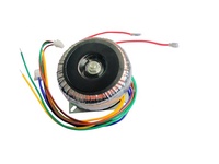 Transformateur toroïdal 100VA Tension d'entrée 220V 50Hz Sortie 0-11V, 0-26V, 0-9V, 0-35.5V Diamètre extérieur 103mm Hauteur 55mm