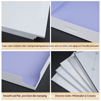 Plafonds en aluminium carrés 300x300mm à encastrer pour cuisines, salles de bain, salons - Résistants à l'humidité et ignifuges