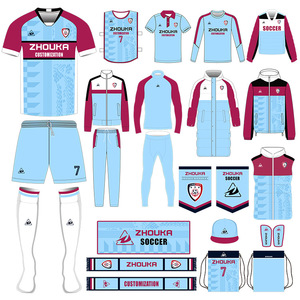 <span class=keywords><strong>Serie</strong></span> Calcio Abbigliamento Sportivo OEM Personalizzato Design Sublimato Crea la Tua Tuta da Calcio Kit Uniforme Maglia da Calcio - Product Image 1