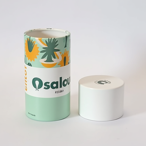 Custom Size Round Paper Tube Cylinder <b>Boxes</b> Biodegradable Cardboard Packaging For Cosmetics Skincare Jewelry <b>Wedding</b> Favors <b>Gift</b> - Product Image 3